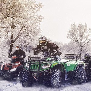 4x4 Winter ATV