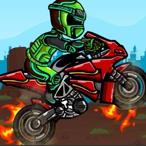 Biker Burnout Game